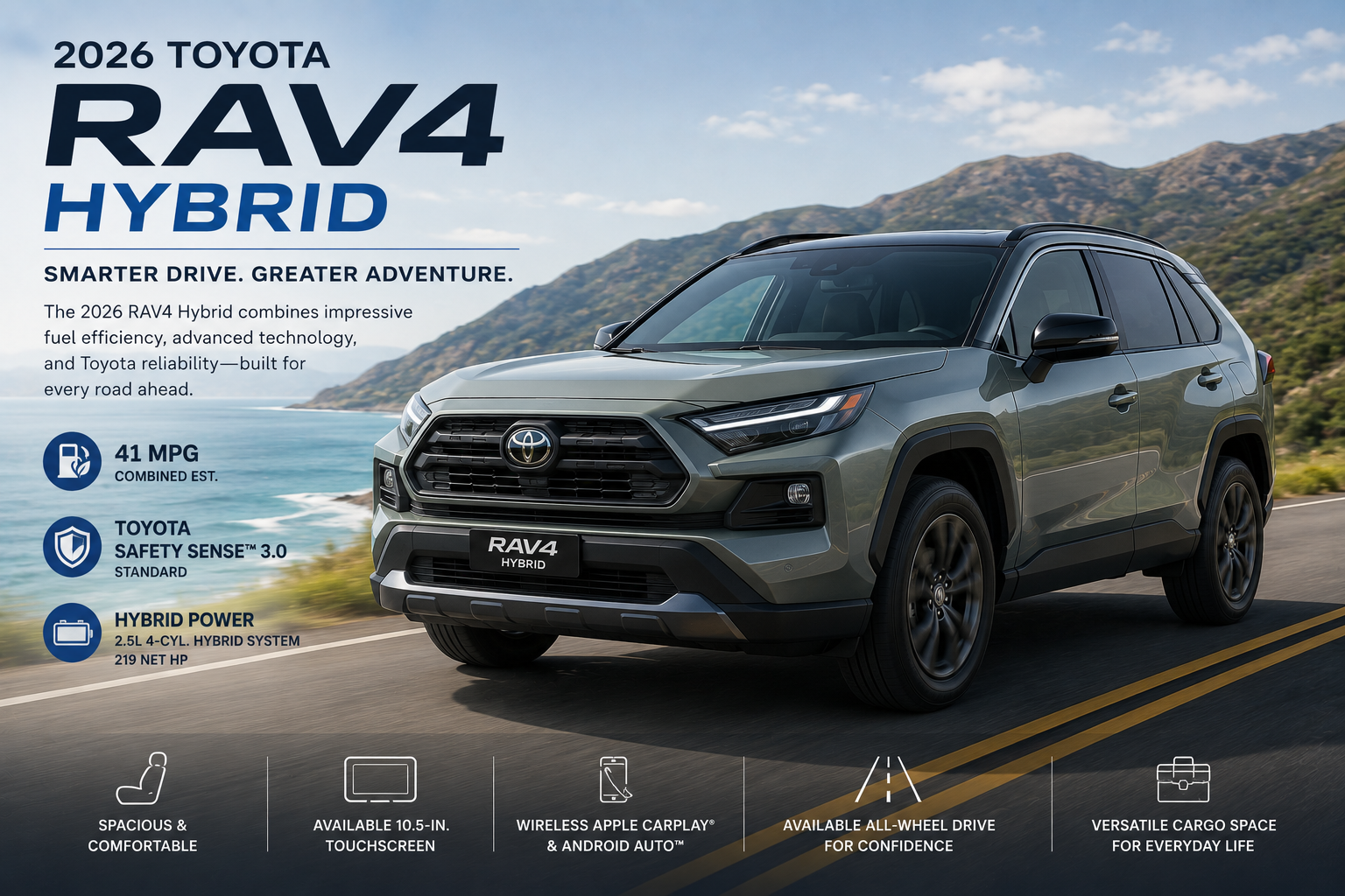 2026 RAV4 Hybrid MPG: Which Trim Goes Farthest on a Gallon?